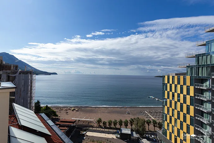 Becici'de ayrıcalıklı bir konumda lüks daireler