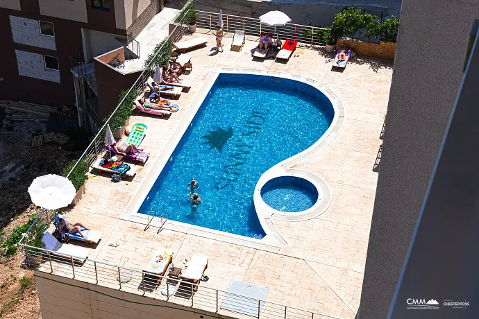 Çatı Katında Jakuzi ve Gün Doğumu Manzaralı 5★ Tatil Kompleksinde Lüks Penthouse