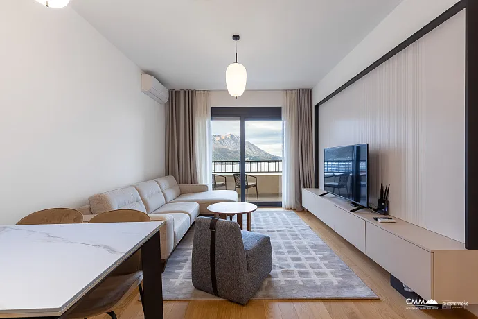 Bečići’de Lüks İki Odalı Daire – Sveti Stefan Manzaralı