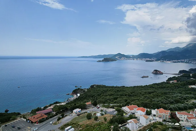 Sveti Stefan’a yakın, Blizikuće’de lüks villa