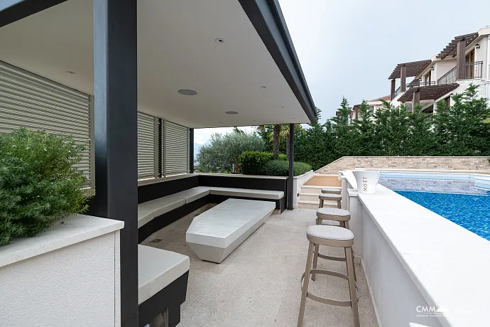 Sveti Stefan’a yakın, Blizikuće’de lüks villa
