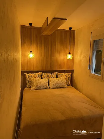 Pržno’da 46 m² modern daire, deniz yakınında
