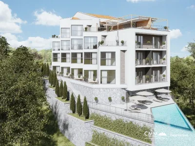 Tivat bölgesindeki daireler