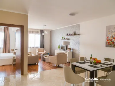Bechici'de yüzme havuzlu yeni bir komplekste daireler