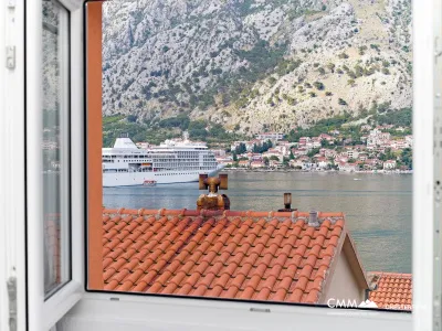 Two houses on the first line to the sea in Muo, Kotor