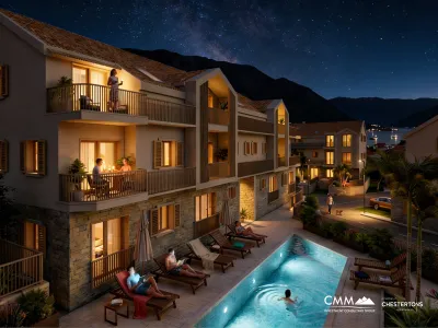 Risno'da denize yakın yeni bir komplekste satılık daireler