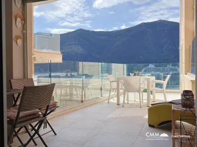 Dobrota’da 86 m² Satılık Daire – Geniş Teras, Deniz Manzarası, Garaj ve Depo