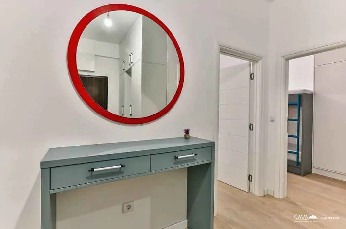 Three-bedroom apartment in Becici, 86m²