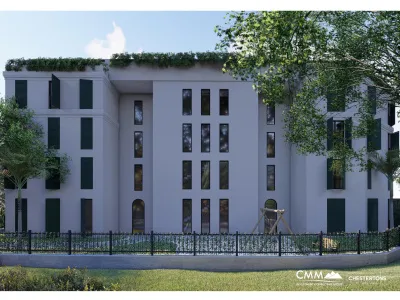 Herceg Novi'de deniz kenarında modern bir komplekste yeni daireler