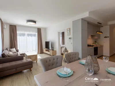 Panoramik Deniz Manzaralı Lüks 2+1 Daire 64 m² – Bečići