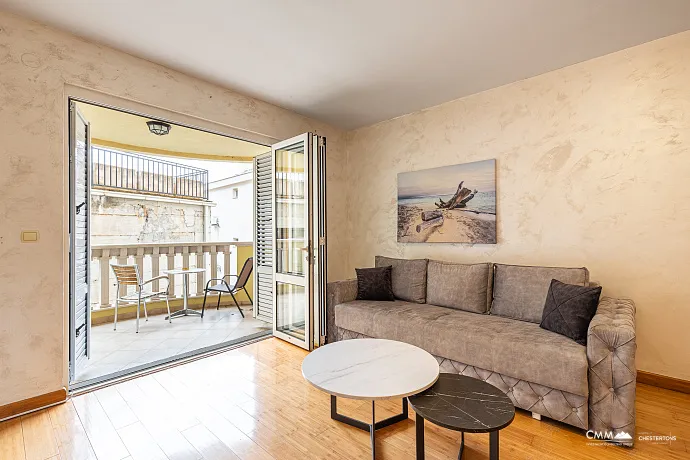 Pržno’da 46 m² modern daire, deniz yakınında