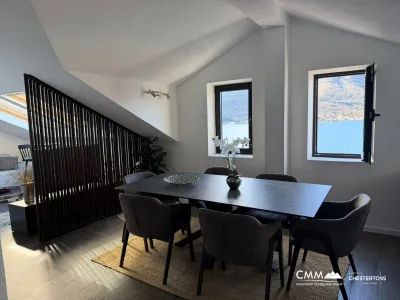 Eşsiz Deniz Manzaralı Lüks Penthouse – Dobrota, Karadağ