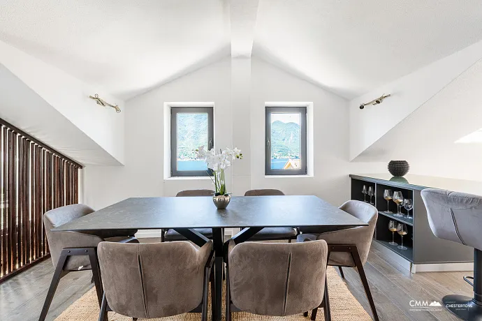 Eşsiz Deniz Manzaralı Lüks Penthouse – Dobrota, Karadağ