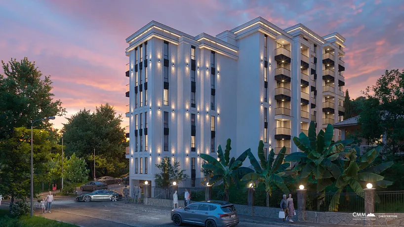 Bečići’de modern konut kompleksi – deniz kenarında konfor, stil ve rahatlık