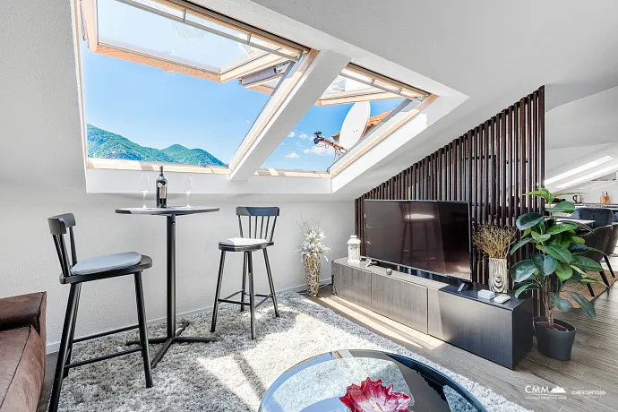 Eşsiz Deniz Manzaralı Lüks Penthouse – Dobrota, Karadağ