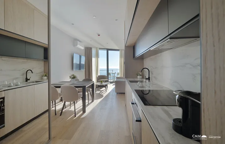 Becici, Budva'da Deniz Kenarında Lüks Daireler