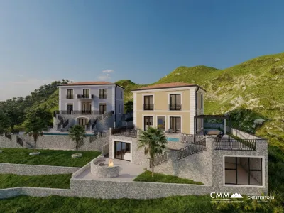 Kotor'da körfez manzaralı satılık kentsel arsa