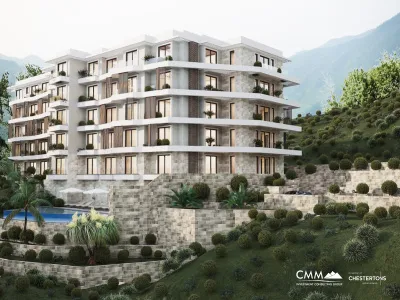 Spa ve wellness olanaklarına sahip modern bir komplekste lüks daireler