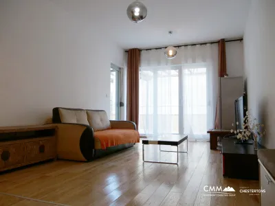 Kotor'da iki yatak odalı ve deniz manzaralı daire