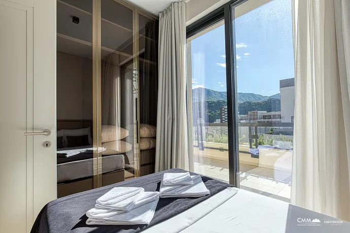 Becici'de ayrıcalıklı bir konumda lüks daireler