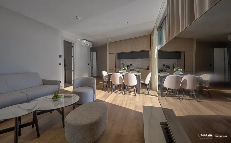 Becici, Budva'da Deniz Kenarında Lüks Daireler