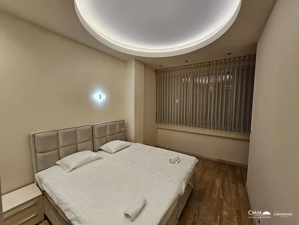 Budva'da iki yatak odalı daire, 112 m²