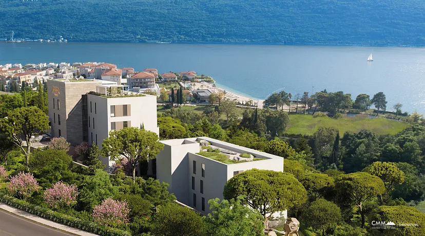 Herceg Novi'de Kotor Körfezi Manzaralı Modern Konut Projesi