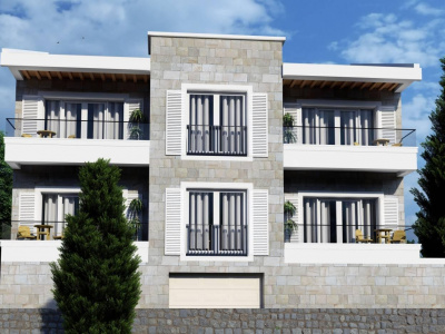 Herceg Novi'de yeni bir binada ucuz daireler