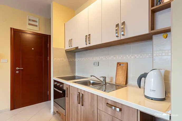 Becici'de tek yatak odalı daire