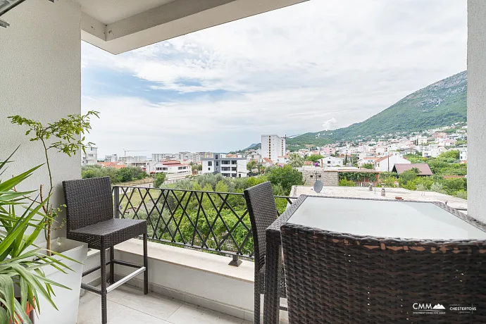 Karadağ’ın Bar şehrinin tam merkezinde bulunan 47 m²’lik konforlu bir daire