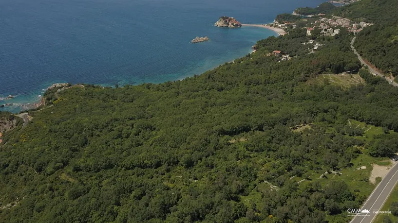 Panoramik deniz manzaralı satılık arsa