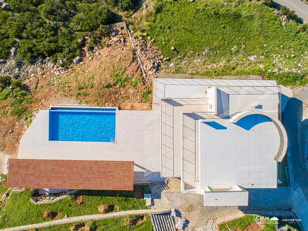 Krimovice'de deniz manzaralı özel villa