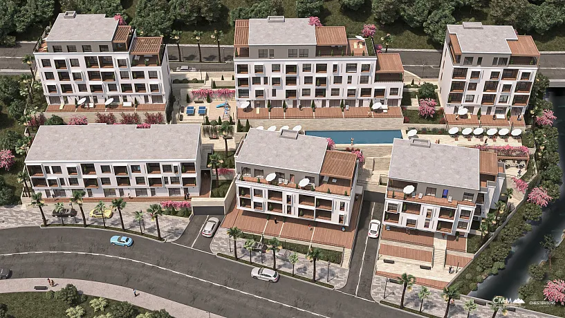 Tivat Kompleksinde Güzel Daireler