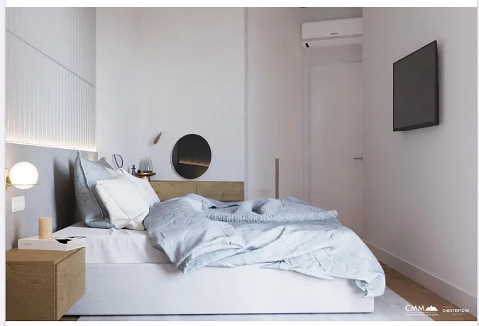 An exquisite apartment with an area of 69 m² in Becici