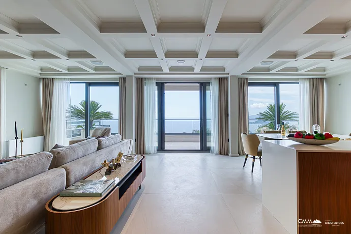 Sveti Stefan’a yakın, Blizikuće’de lüks villa