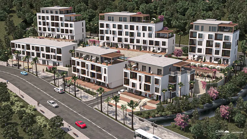 Tivat Kompleksinde Güzel Daireler