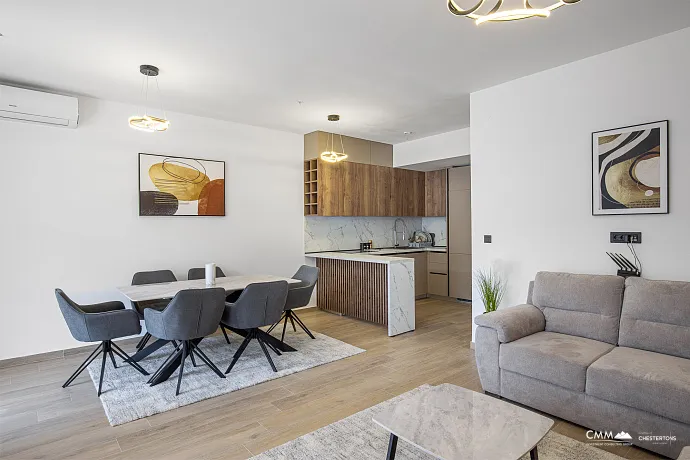 Katta 81 m² daire, 1 yatak odası ve 2 banyo