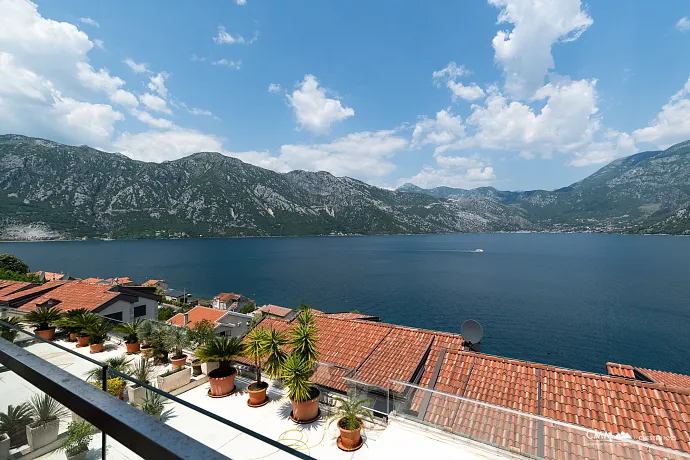 Kostanjica’da Panoramik Deniz Manzaralı 107 m² 3 Odalı Daire
