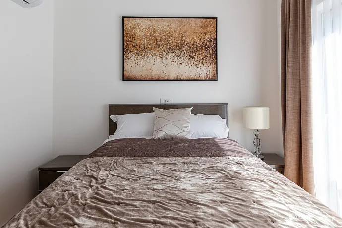 Panoramik Deniz Manzaralı Lüks 2+1 Daire 66 m² – Bečići