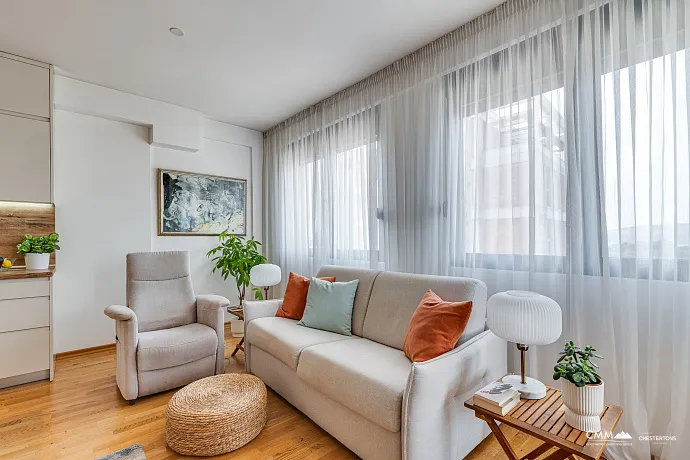 6907 İki odalı mobilyalı daire 63 m², Podkuk, Tivat