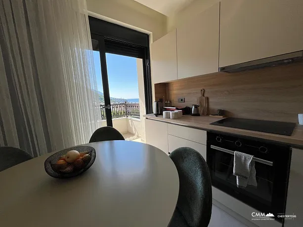 # 6566 Budva merkezinde yeni inşa edilmiş binada daireler