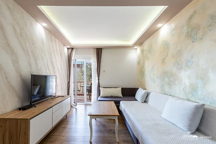 Pržno’da iki yatak odalı daire, 87m²