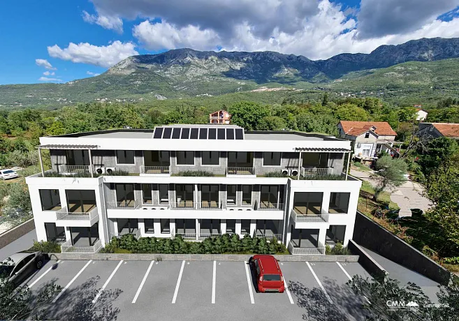 Çekici bir konumda yeni apartman kompleksi