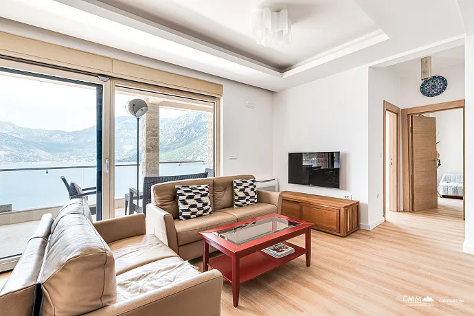 Kostanjica’da Panoramik Deniz Manzaralı 107 m² 3 Odalı Daire