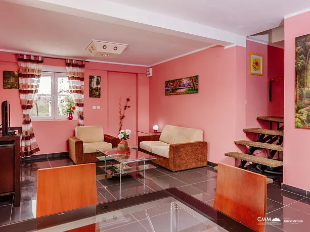 Bigovo'da üç yatak odalı ve deniz manzaralı daire