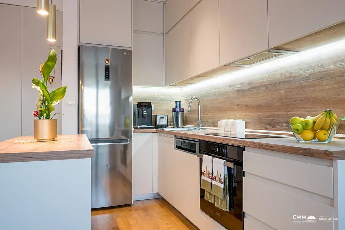 6907 İki odalı mobilyalı daire 63 m², Podkuk, Tivat