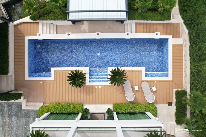 Sveti Stefan’a yakın, Blizikuće’de lüks villa