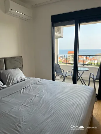 Becici'de 2 yatak odalı daire