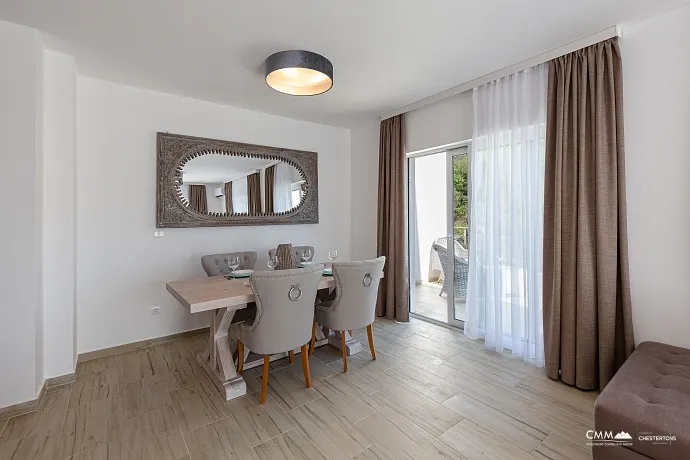 Panoramik Deniz Manzaralı Lüks 2+1 Daire 66 m² – Bečići