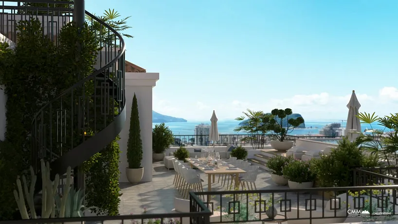 Lüks Çatı Katı, Royal View Resort & Spa City 